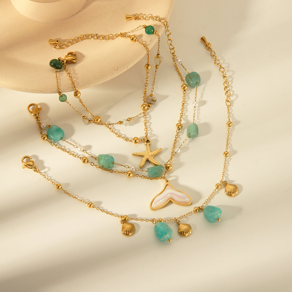 Seawave Charm Bracelet – Starfish | Glisance