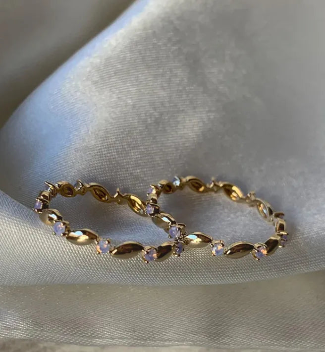 Flora Open Ring – Encrusted Floral Zircon Ring | Glisance