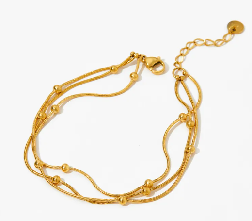 Daydream Bracelet β Geometric Minimalist Chain | Glisance