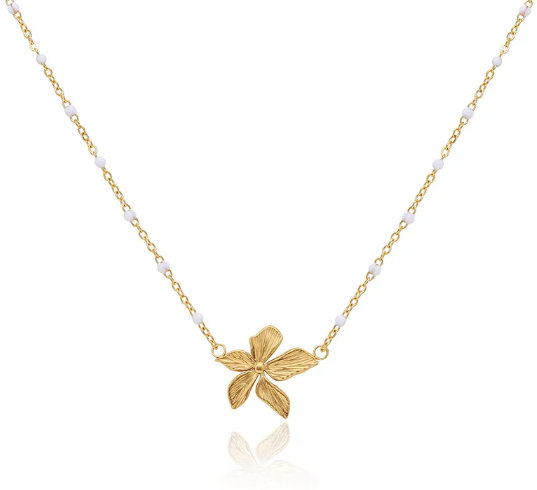 Bloom Pendant Necklace β Floral Charm | Glisance