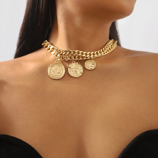Steel Muse – Solid Band Punk Choker