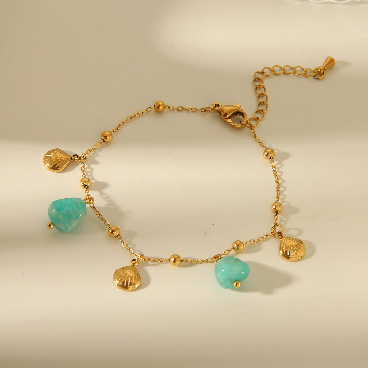 Seawave Charm Bracelet – Fish Tail | Glisance