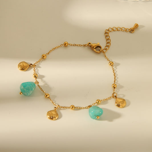 Seawave Charm Bracelet – Fish Tail | Glisance