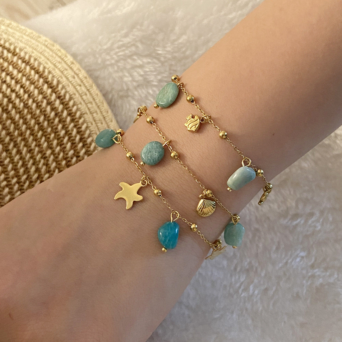 Seawave Charm Bracelet – Starfish | Glisance