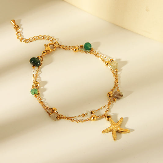 Seawave Charm Bracelet – Starfish | Glisance