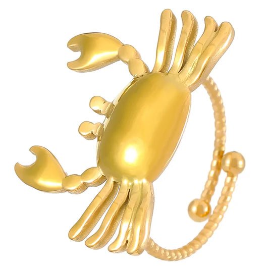 Crabby Chic – Hawaiian Beach Open Ring