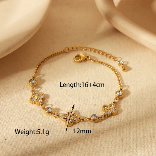 Amour Clover Bracelet – French Style Glow | Glisance