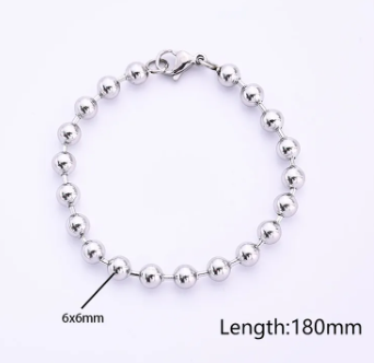 Glow Ball Chain Bracelet – Minimalist Gold & Silver | Glisance